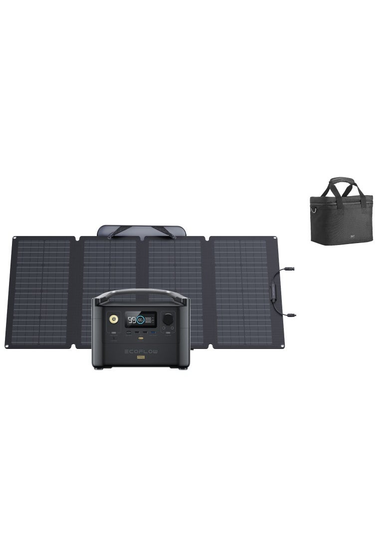 EF ECOFLOW Solar Generator RIVER Pro, 720Wh Portable Power Station with 160W Solar Panel, Power Multiple Devices, Recharge 0-80% Within 1 Hour, for Camping, RV, Outdoors, Off-Grid - pzsku/ZFFB6BAE2665DE420300EZ/45/_/1703129127/b08d4500-35d3-41a8-b2db-4c5b2bc88a63