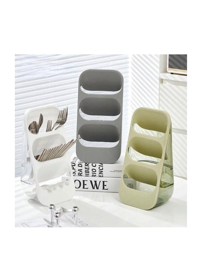 حامل أدوات المطبخ (المعالق – والشوك – والسكاكين – وعيدان تناول الطعام – والكماشات ..) - Image 2