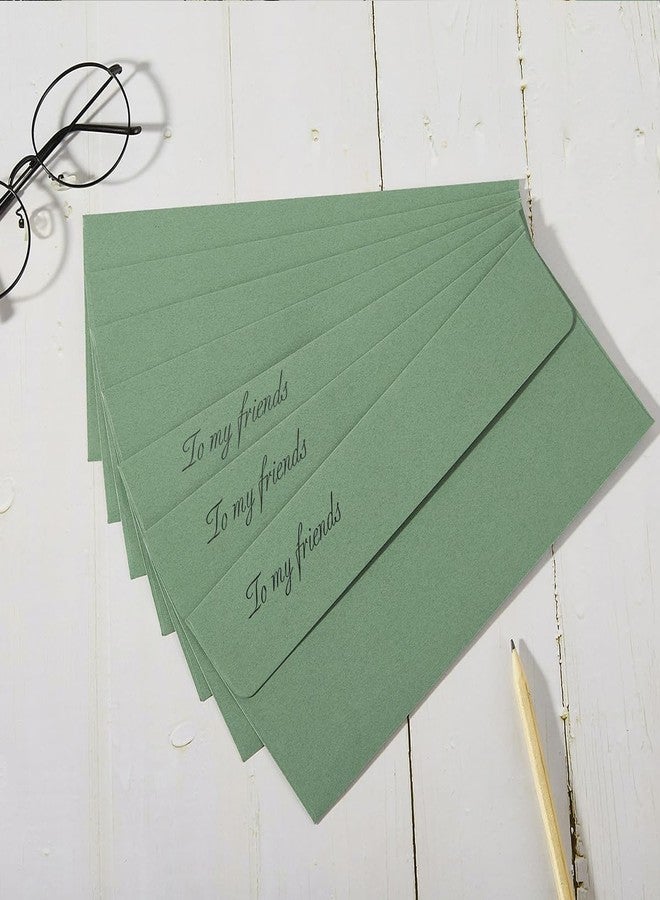 Wishop 50 Pack Sage-Green #10 Business Envelopes Self Seal Standard Envelopes for Office Checks, Business, Letter Mailing Invoices, 4.13 x 9.49 Inches (50) - Image 5