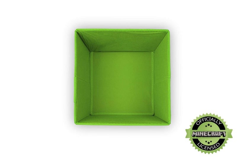Minecraft Creeper Storage Cube Organizer | Creeper from Cubbies | Organization Cubes | 10-Inch Square Bin - Image 5