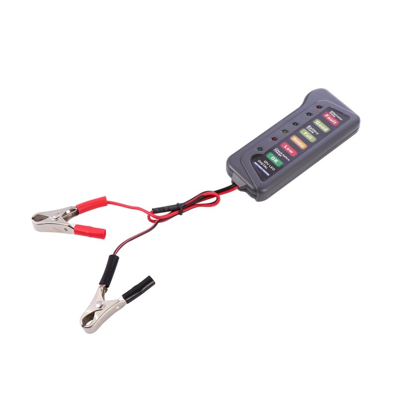 مختبر البطارية الرقمية الدقيق مع ضوء LED للكشف عن مستوى الشحن والأداء - Image 2