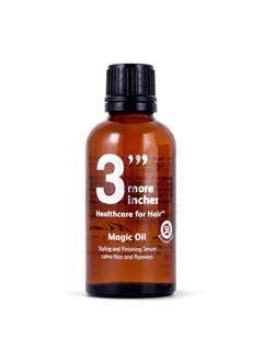 3More Inches Magic Oil 50ml  Styling and Finishing Serum  Smooths Frizz and Flyaways  For Glossy Healthy Hair  With OmegaRich Plant Oils  Silicone Free  Hair Care by Michael Van Clarke