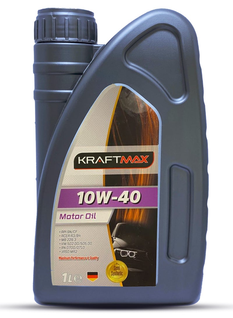 كرافت ماكس زيت موتور 10w40  اس إن   -1لتر