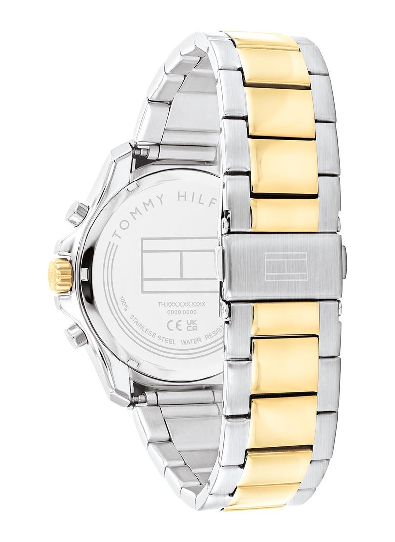 TOMMY HILFIGER - Men's Analog Round Shape Stainless Steel Wrist Watch 1792095 - 43 Mm - Image 1