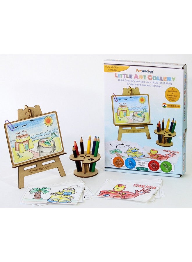 فنفينشين Funvention - لعبة أحجية خشبية ومجموعة فنية للتلوين وألعاب تعليمية يدوية الصنع من أجل عالم صغير في كل طفل - Image 1