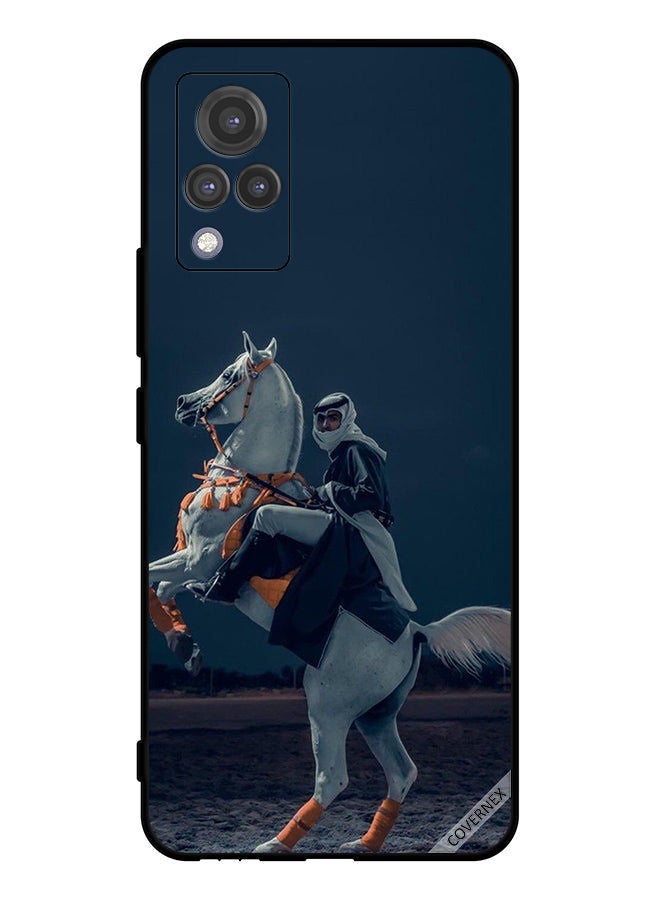 Covernex Protective Case Cover For vivo V21 5G Young Man On Horse - Image 1