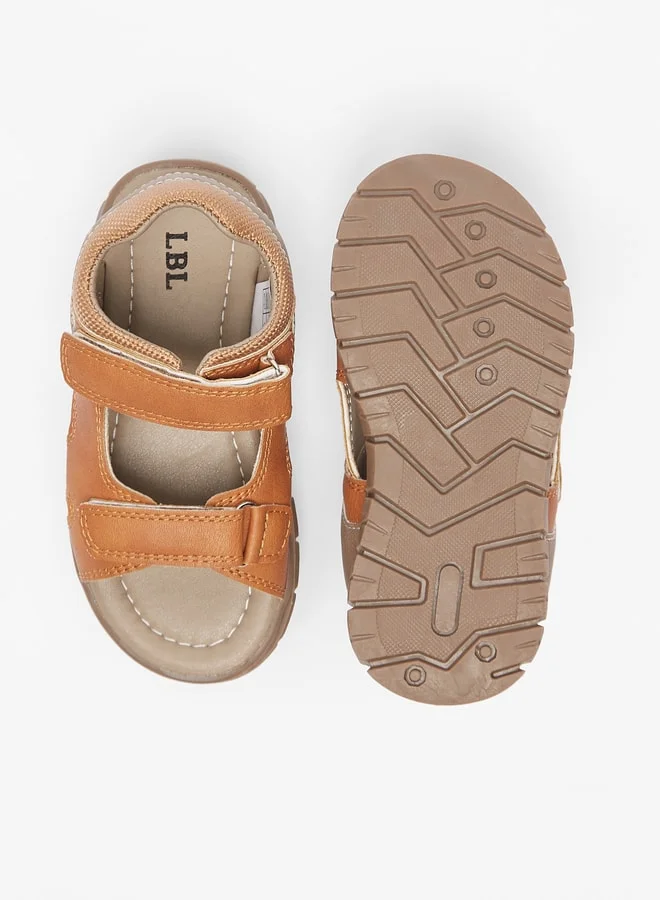 LBL by Shoexpress Girls Colourblock Floaters with Hook and Loop Closure