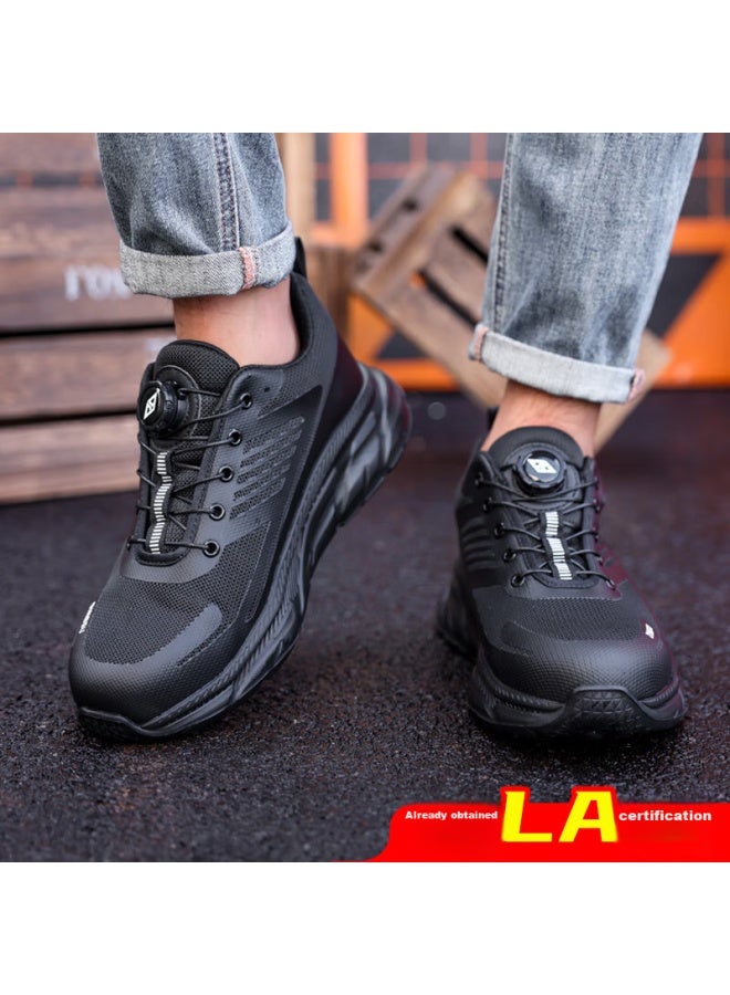 Dinggu Intelligent Buckle Safety Shoes, Lightweight And Comfortable Work Shoes, [Best All-Season Model] Jd1322Hei41 - Image 4