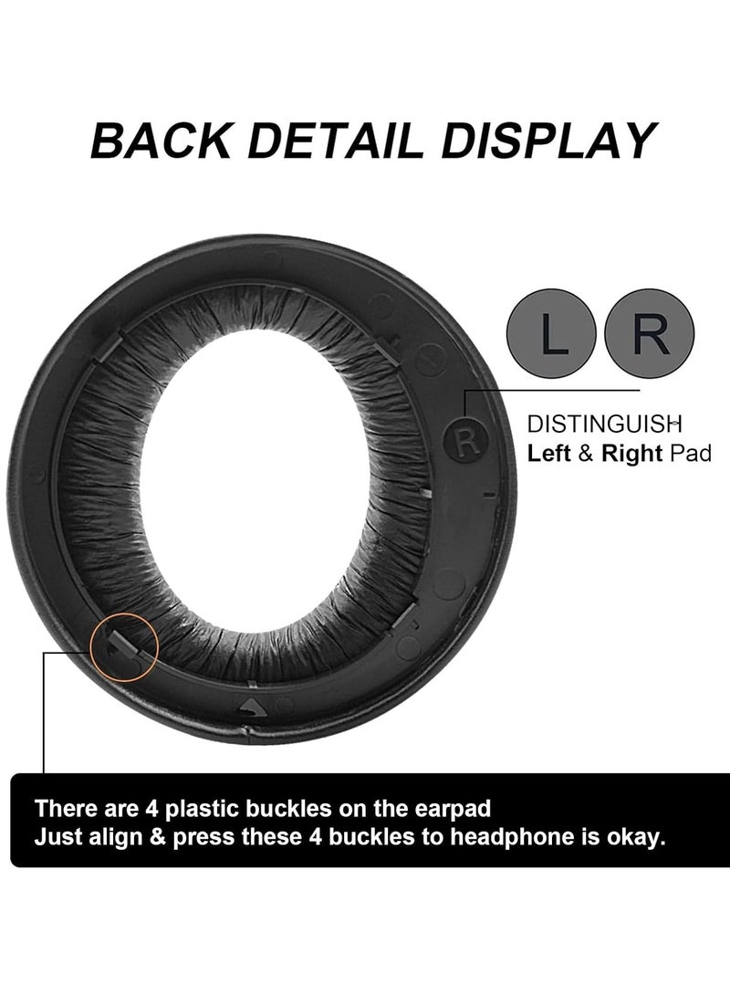 ONLYMAY Cooling-Gel Ear Pads Cushions Replacement for Sony PlayStation 5 PS5 Pulse 3D Wireless Headset, Upgrade Ear Cups Accessories for Sony PS5 ( Black) - Image 3