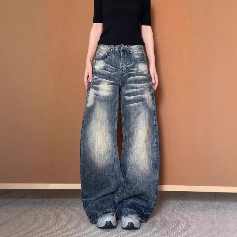 Unisex Casual Daily Denim Jeans - Image 1