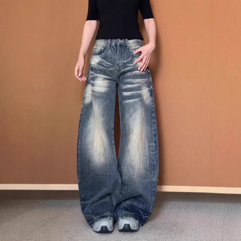Unisex Casual Daily Denim Jeans - Image 3