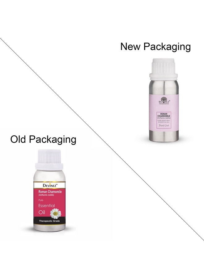ديفينيز زيت البابونج الروماني العطري من ديفينيز، نقي 100%، طبيعي وغير مخفف، 100 مل في زجاجة من الألومنيوم المؤكسد - Image 2