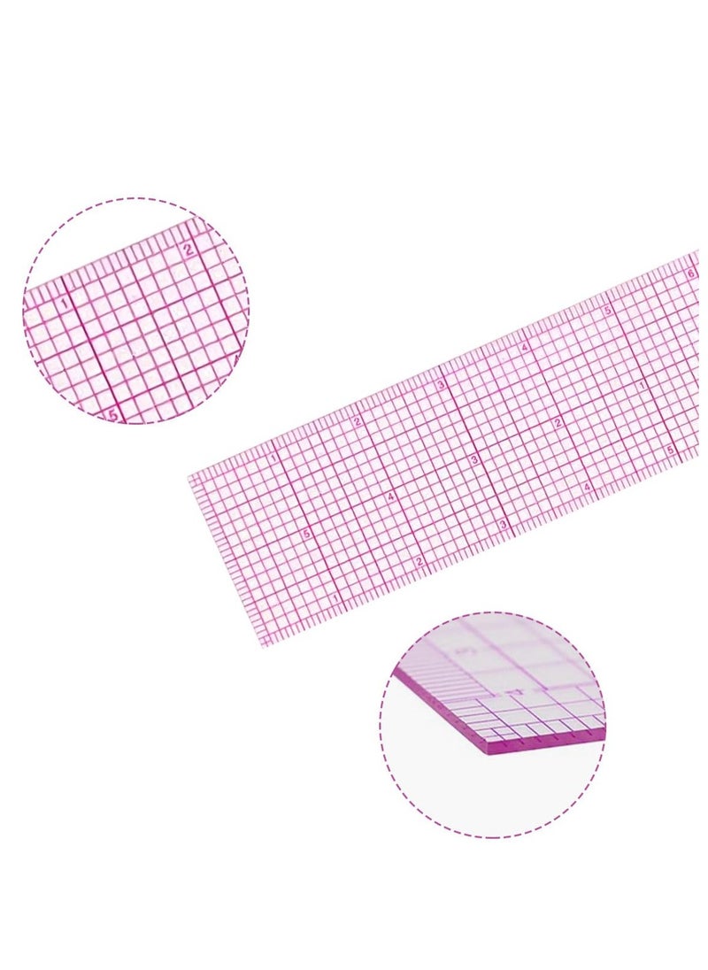 Excefore - Sewing Ruler Tailor Set, 9 Styles Plastic Sew French Curve Ruler for Designers, French Curve Pattern Making Ruler Set for Beginner Tailor Designers, Measuring Sewing Tool Set - Image 1