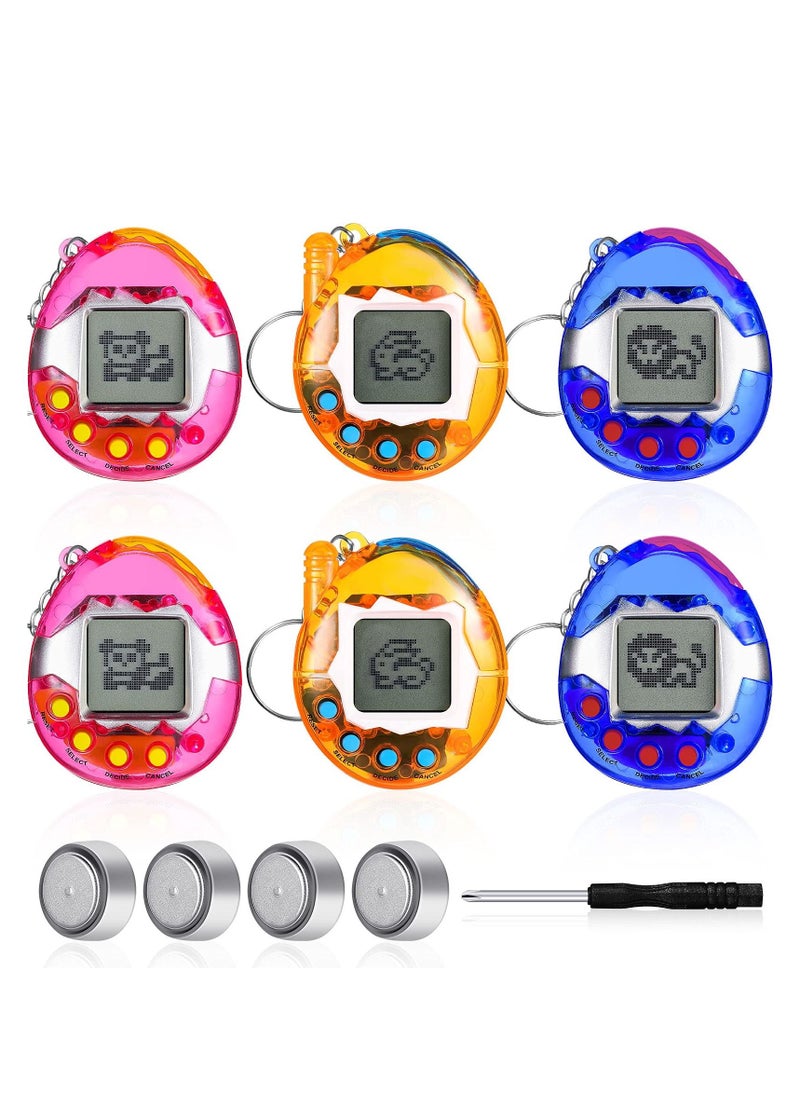 6 Pcs Virtual Pets Keychain Nostalgic Virtual Electronic Digital Pets Keychain Game Keyring Retro Handheld Game Machine Electronic Toys with 1 Piece Screwdriver 4.13 x 1.97 Inch 168 Pets - pzsku/ZFFB7B9546E75ADCBEC5CZ/45/_/1669429097/dc2e9e99-8381-4c46-89c5-769b2e75ffd7