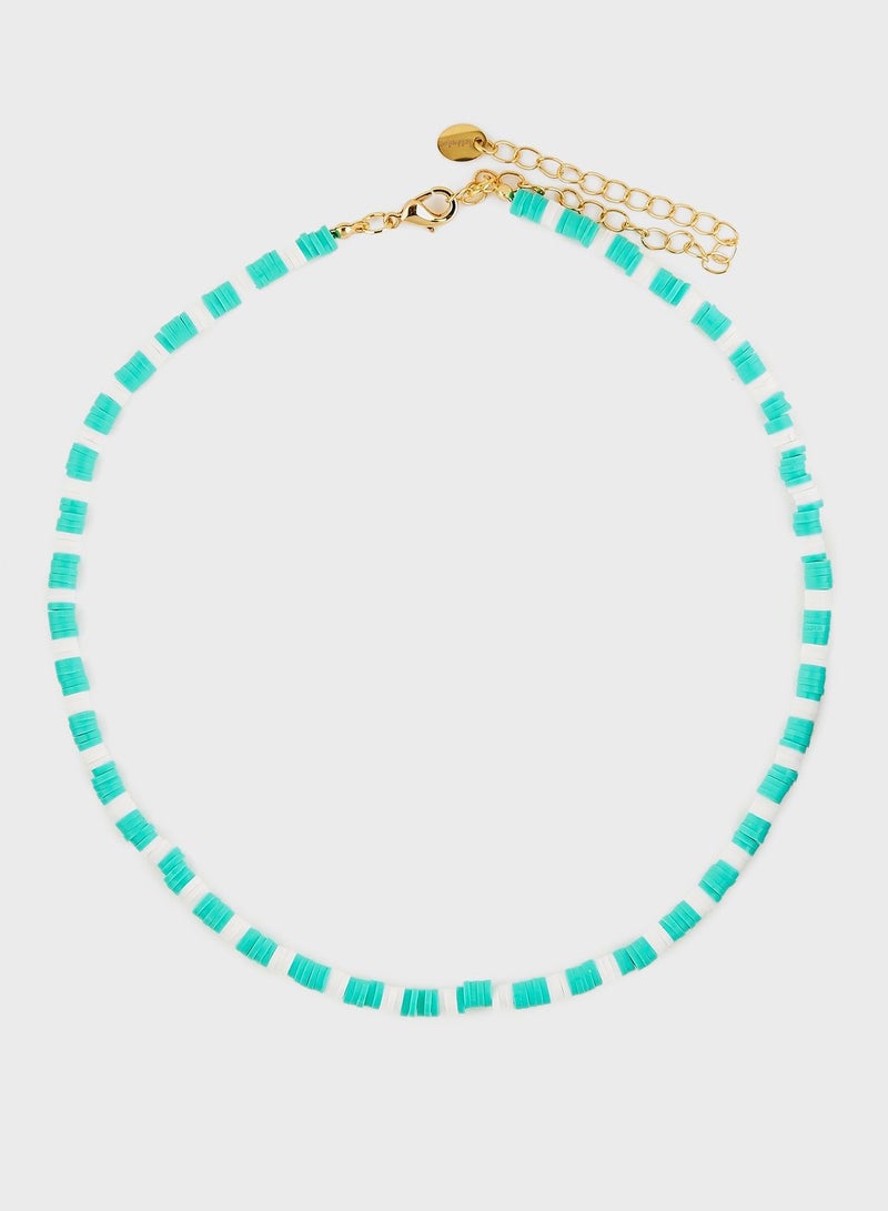 فاشن بوكس قلادة بنمط مخطط - أديل - Image 2