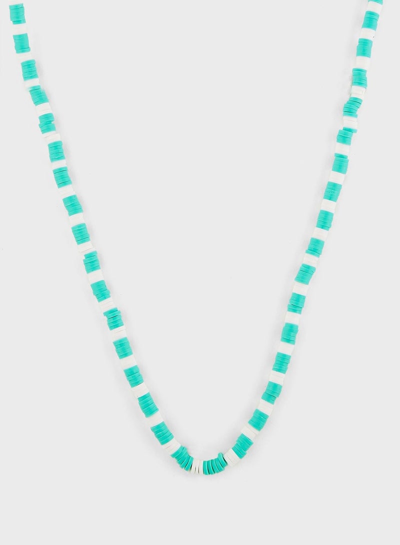 فاشن بوكس قلادة بنمط مخطط - أديل - Image 3