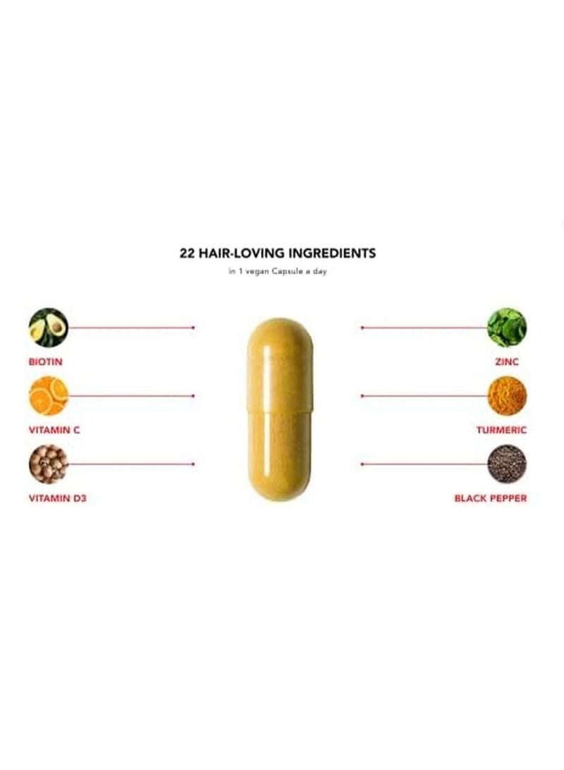 هيرتامين تركيبة هيراتامين المتقدمة 30 كبسولة نباتية - Image 2