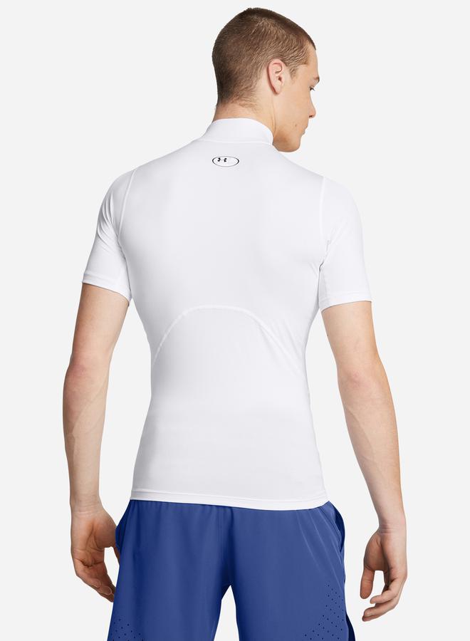 UNDER ARMOUR HeatGear Compression Mock Short Sleeves T-Shirt  - Image 3