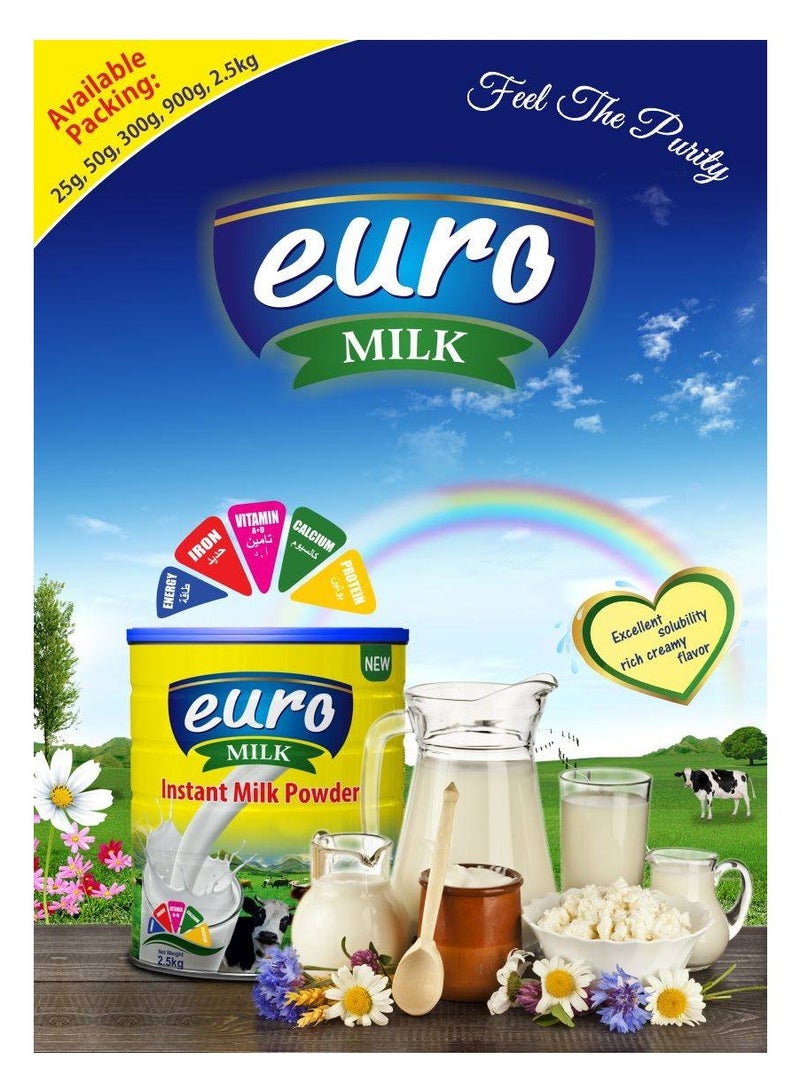 Euro Instant Full Cream Milk Powder 2250g - Image 4