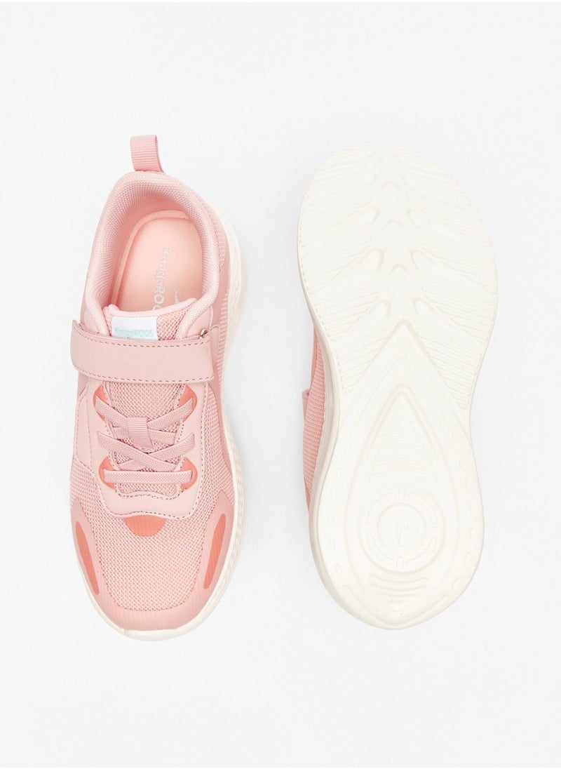 kangaROOS - Girls Ombre Sneakers with Hook and Loop Closure - Image 1