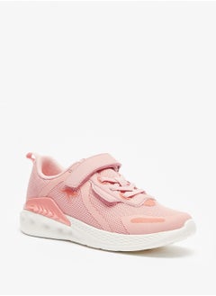 Girls Ombre Sneakers with Hook and Loop Closure