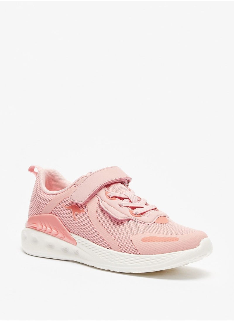 kangaROOS - Girls Ombre Sneakers with Hook and Loop Closure - Image 1