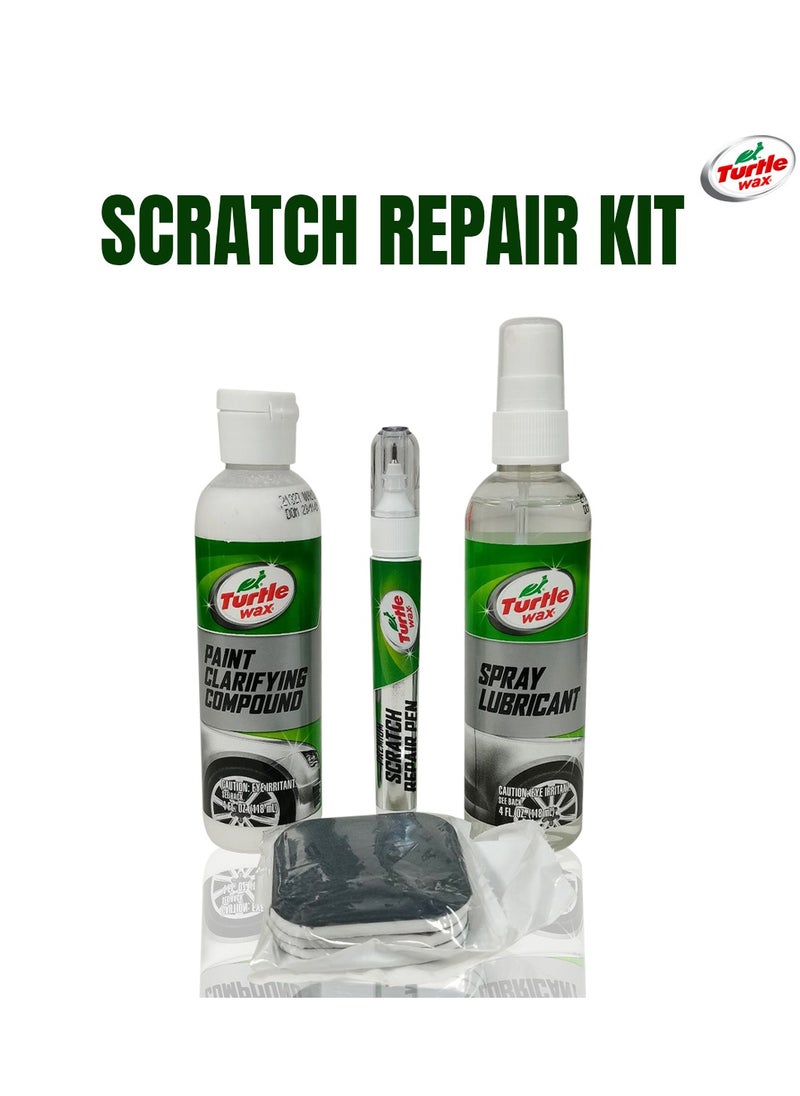 TURTLE Car Scratch Repair Kit, Premium Scratch Repair Solutions Turtle Wax  - Image 1