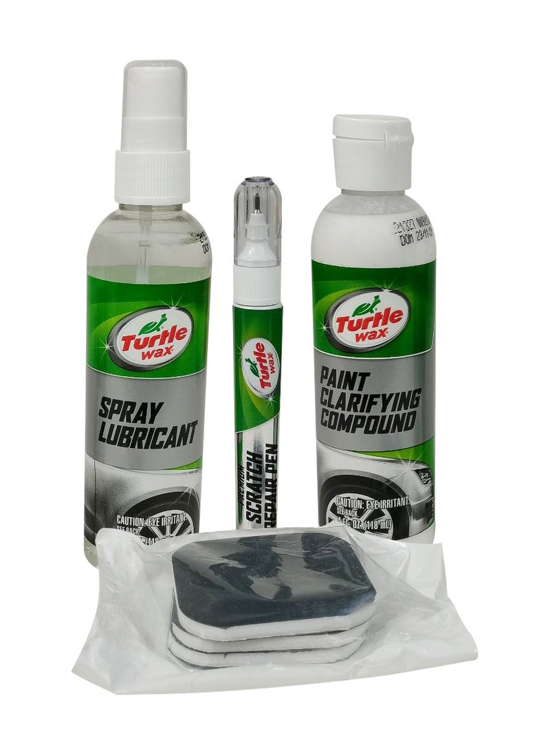 TURTLE Car Scratch Repair Kit, Premium Scratch Repair Solutions Turtle Wax  - Image 4
