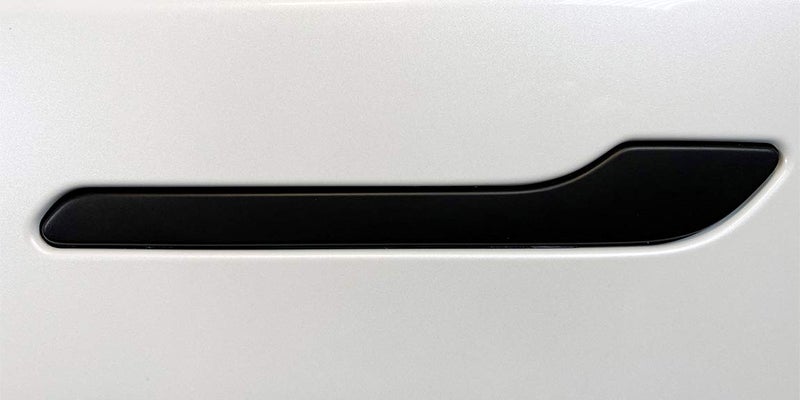 Full Door Handle Wrap for Tesla Model 3Y Matte Black
