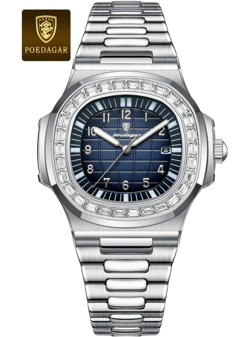 Man Watch Waterproof Luminous Men's Watch Quartz- 38mm