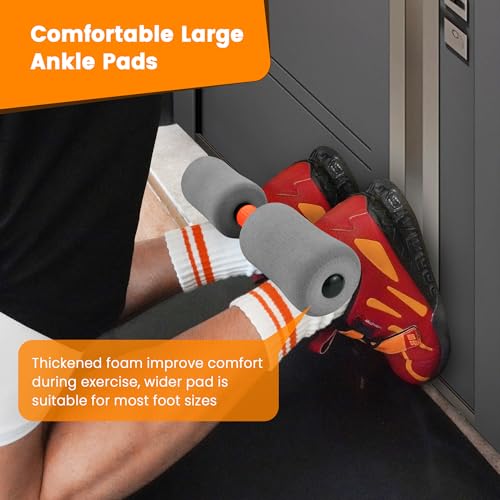 Balency Nordic Hamstring Curl Strap, Balency Nordic Curl Strap for Hamstring Curls, Nordic Curl Attachment, Leg Exercise Assisted Strap for Strength Training, Nordic Curl Strap Home Workout Equipment - Image 5