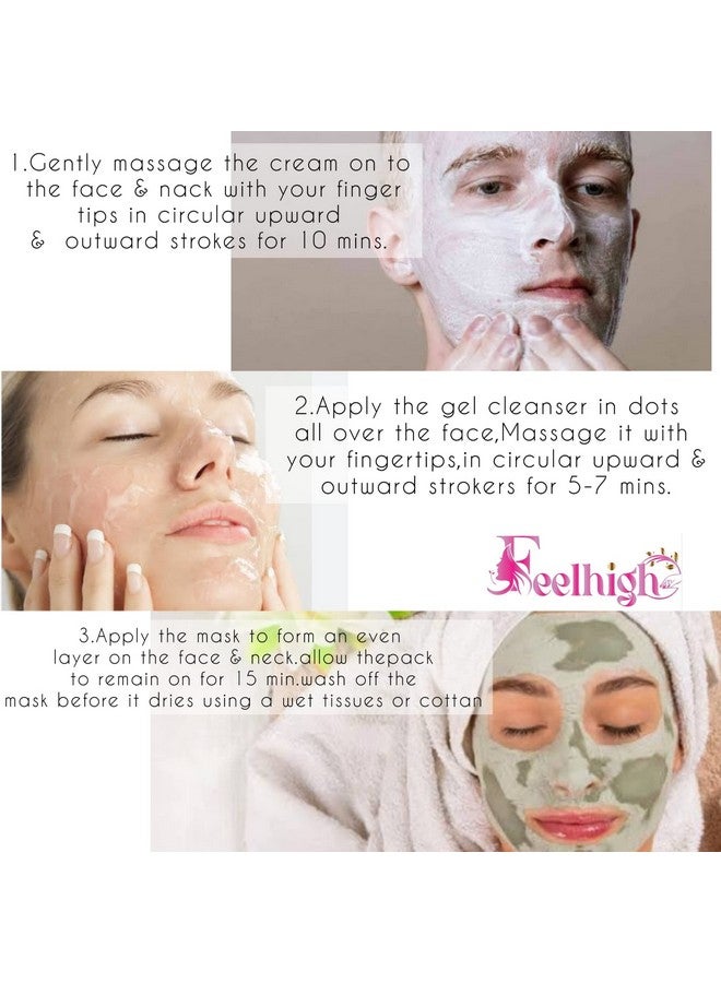 FEELHIGH كريم الخيار فيلهigh، جل، قناع - مجموعة العناية بالبشرة - مجموعة الوجه (3 عناصر في المجموعة) - Image 5