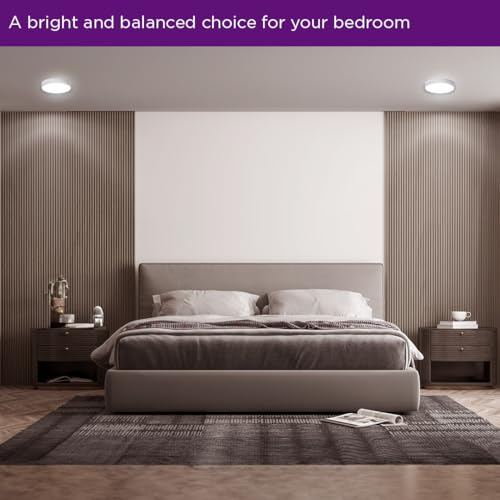 EcoLink 22W Surface LED Ceiling Light | Surface Full Glow Ceiling Light for Home & Hall | Surface Lights for Ceiling | Cool Day Light, Pack of 4 - Image 5