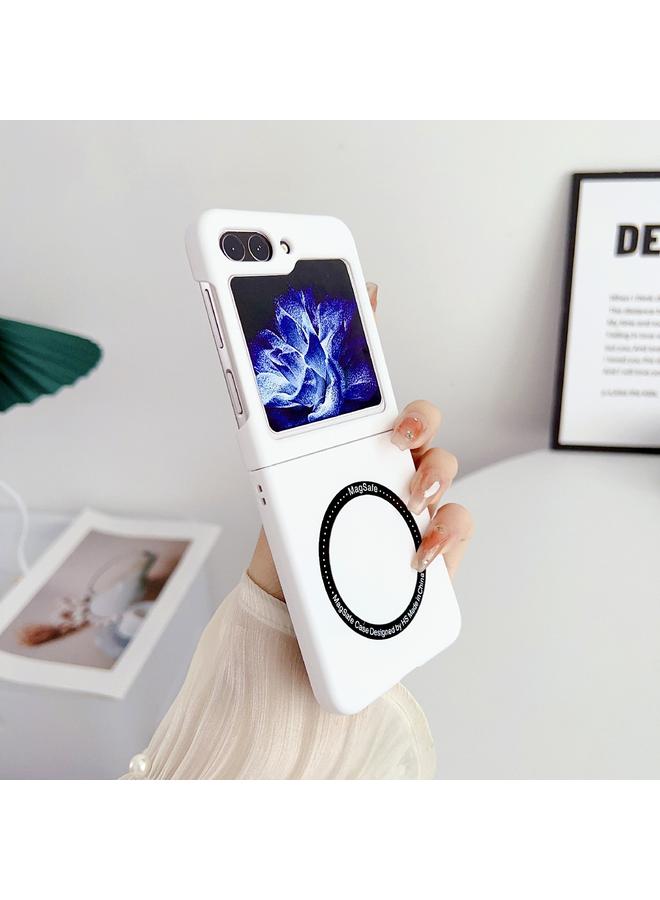 S-TOP Case For Samsung Galaxy Z Flip5 Skin Feel Magsafe Magnetic Shockproof PC Phone Case - Image 3
