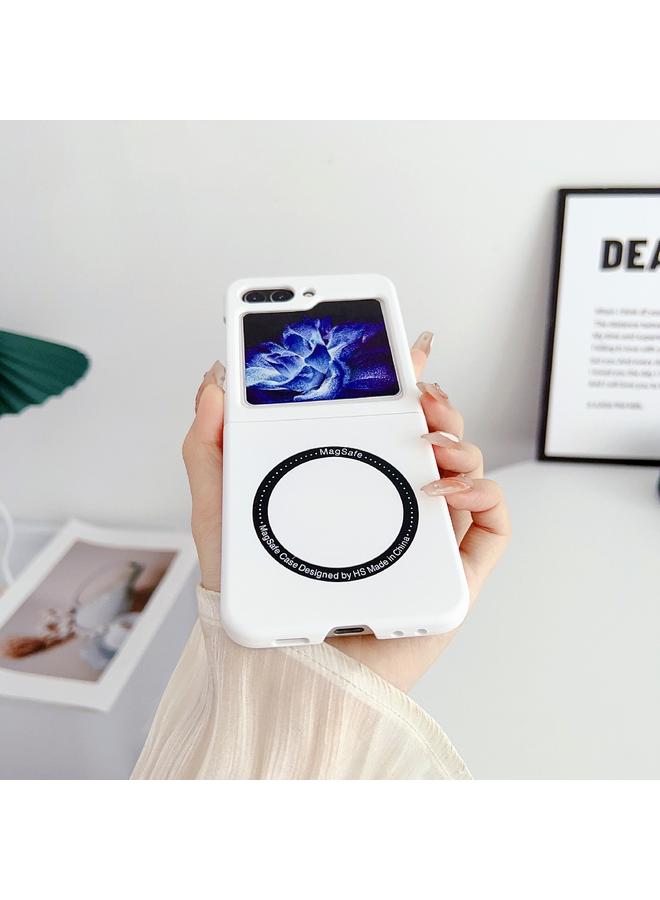 S-TOP Case For Samsung Galaxy Z Flip5 Skin Feel Magsafe Magnetic Shockproof PC Phone Case - Image 2