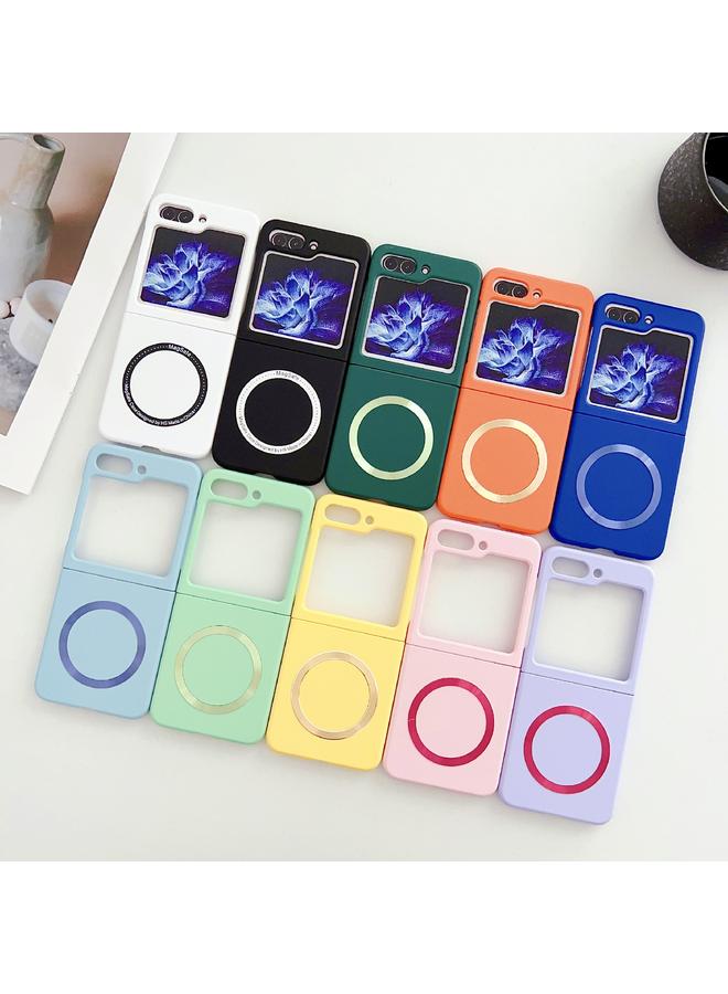 S-TOP Case For Samsung Galaxy Z Flip5 Skin Feel Magsafe Magnetic Shockproof PC Phone Case - Image 5