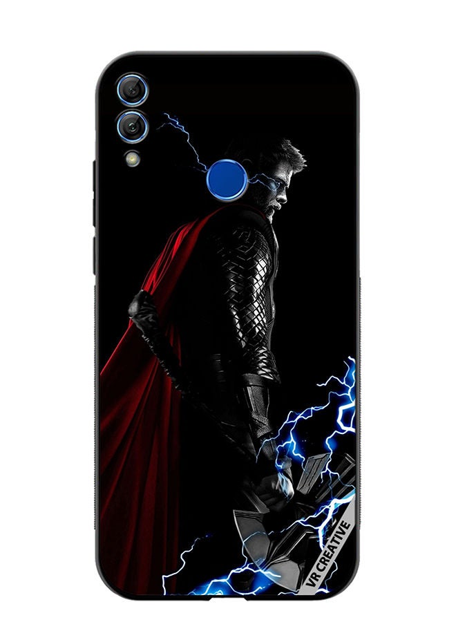 Protective Case Cover For Honor 10 Lite Thor Design Multicolour