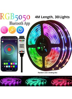 الخلفية مصباح الغلاف الجوي الشريط 5050RGB لون بلوتوث 5V مصباح مجموعة التلفزيون الجدول السرير مصباح الغلاف الجوي - pzsku/ZFFB84D84120EACCFB55CZ/45/_/1724745107/c58e735a-d0c9-4782-8d3e-1fa25a67919b