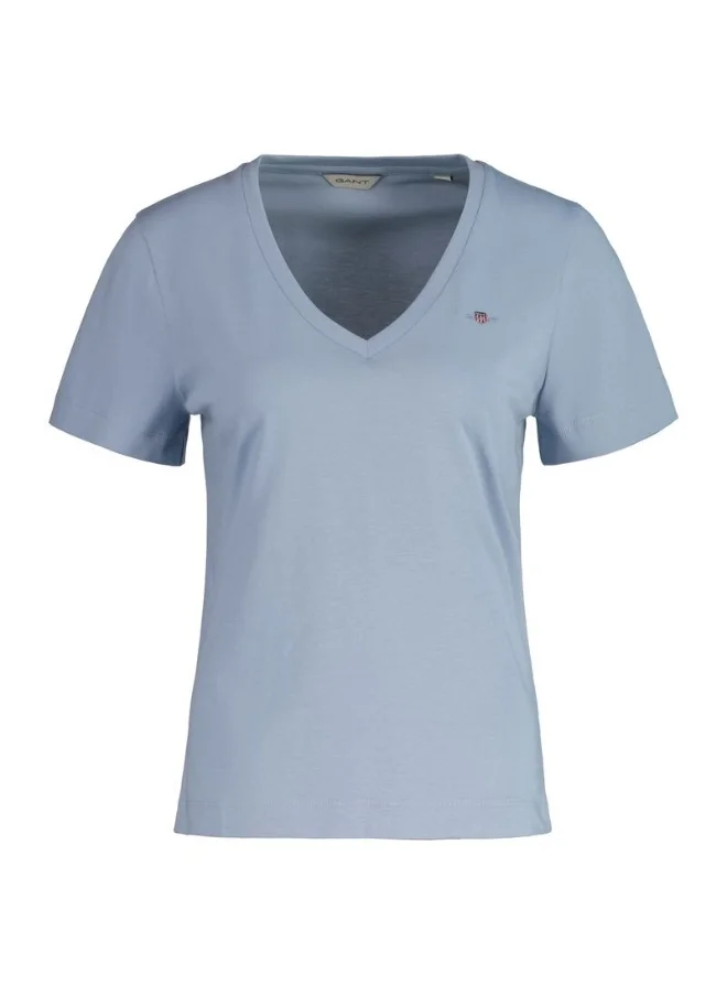 GANT Gant Shield V-Neck T-Shirt
