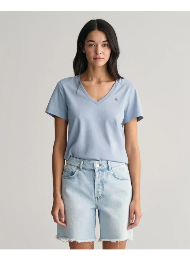 غانت Gant Shield V-Neck T-Shirt