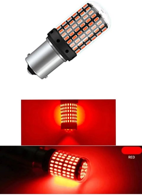 144 LED Red Brake Light Single Socket Excellent Light Power 144 LED Red Brake Light Single Socket Excellent Light Power