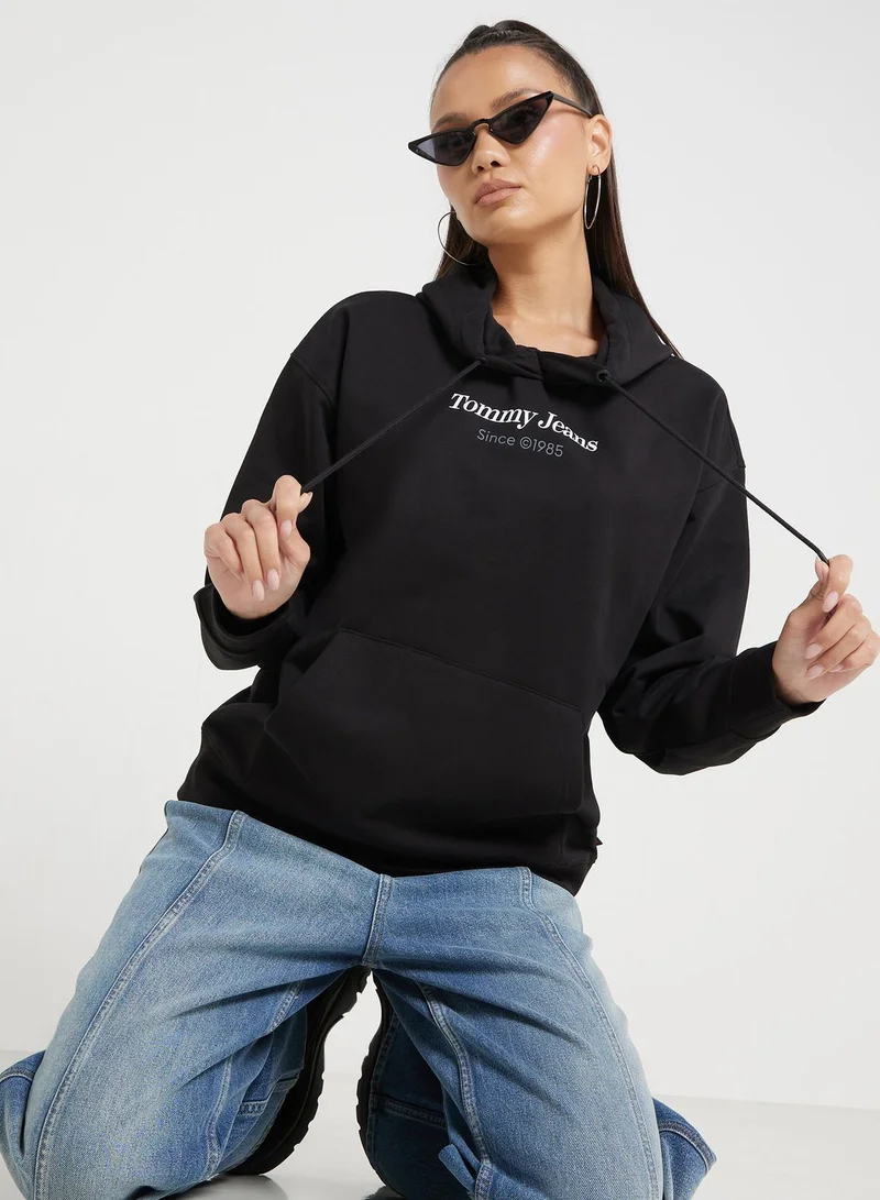 TOMMY JEANS Essential Logo Hoodie