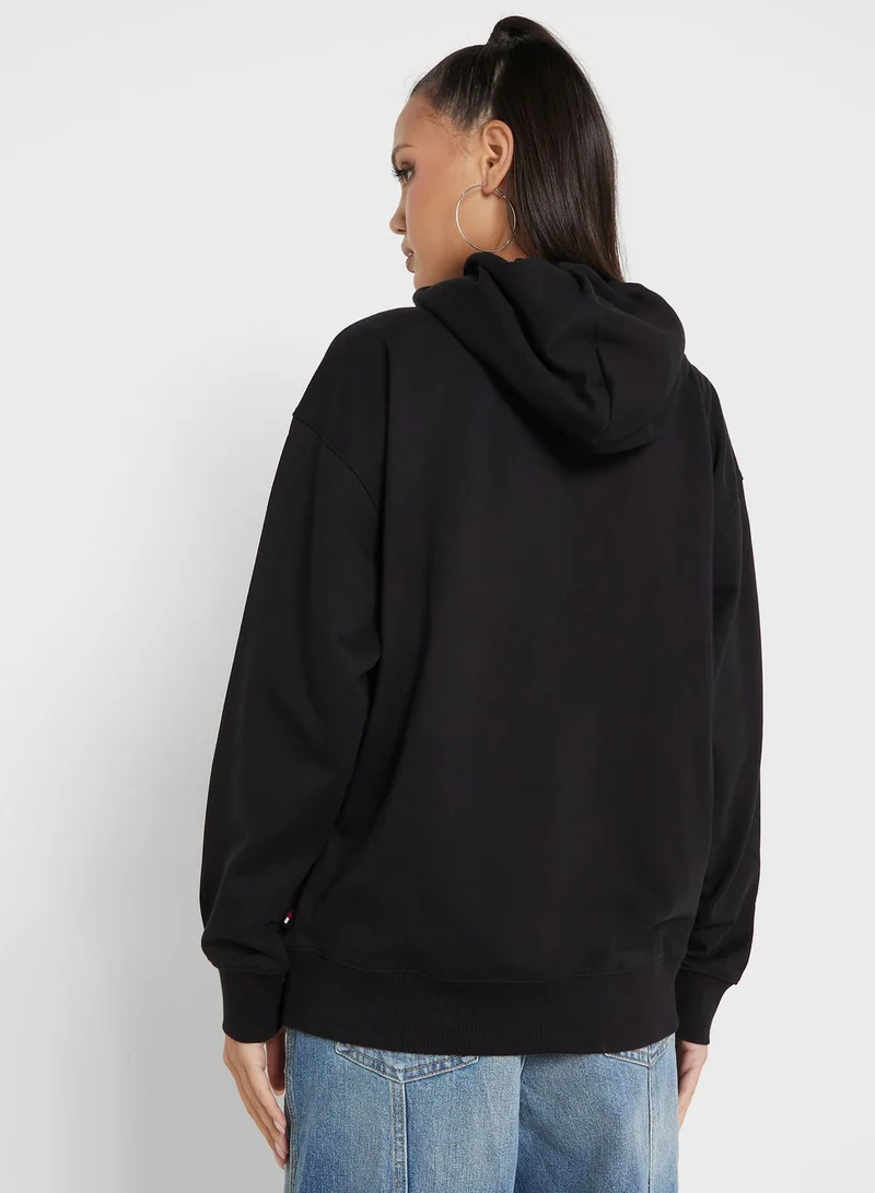 TOMMY JEANS Essential Logo Hoodie