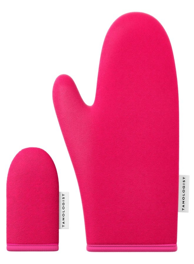 Tanologist Face + Body Mitt Duo, For Tanning Mousse, Water & Gradual Tan, Streak-Free Self-Tanner Application, Use With Face Tanner, Reusable & Machine Washable, Vegan & Cruelty-Free, 2 Count - Image 1