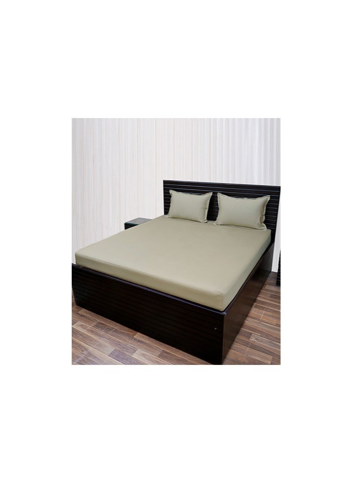 Dash And Twine Queen-Size Cotton Bedsheet With Pillow Cover  - Image 2