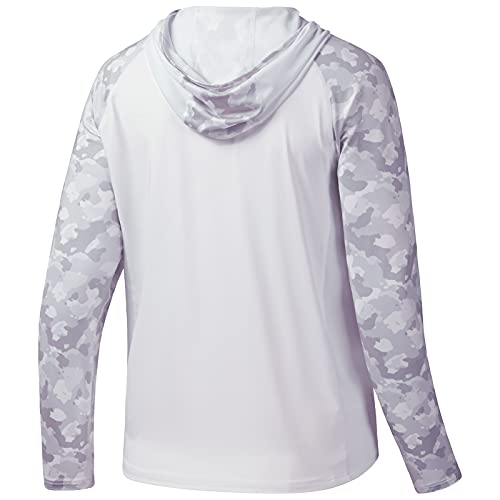 BASSDASH Men’s UPF 50 Performance Fishing Shirt Cooling Hoodie Camo Long Sleeve FS17M - Image 4
