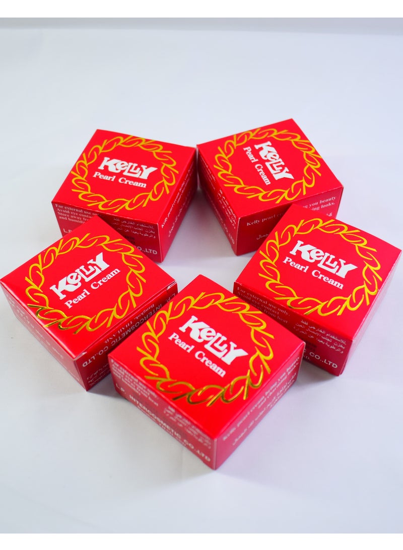 5 Pieces Pearl Beauty Cream 15g