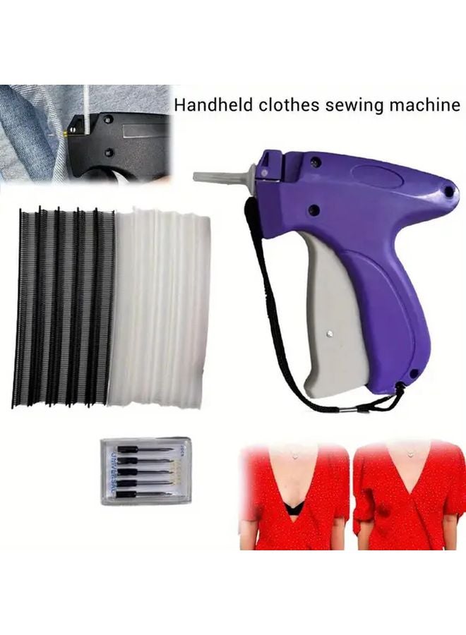 Black Speedy Clothing Fixer Sewing Micro Tagging Stitch Tool For Home Curtain Bed - Image 2