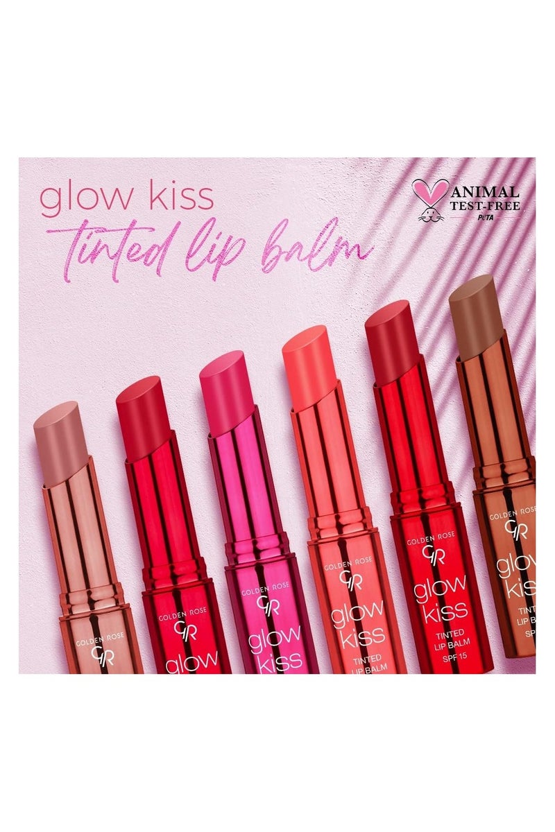 Golden Rose Glow Kiss Tinted Lip Balm 06 - Image 3