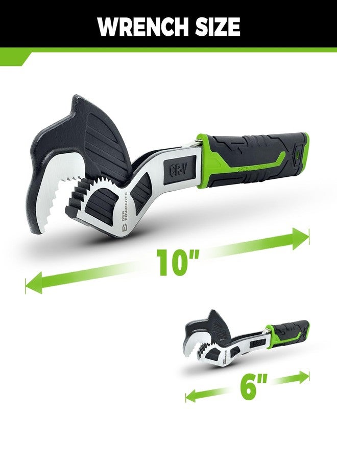 Der Erwachte Multi-function Adjustable Pipe Wrench Set, 2-Piece, Quick Self-Adjusting, Power Grip for 7-35mm Nuts, Pipes Use，Chromium Vanadium Steel - Image 5